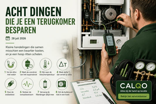 Acht dingen die je een terugkomer besparen